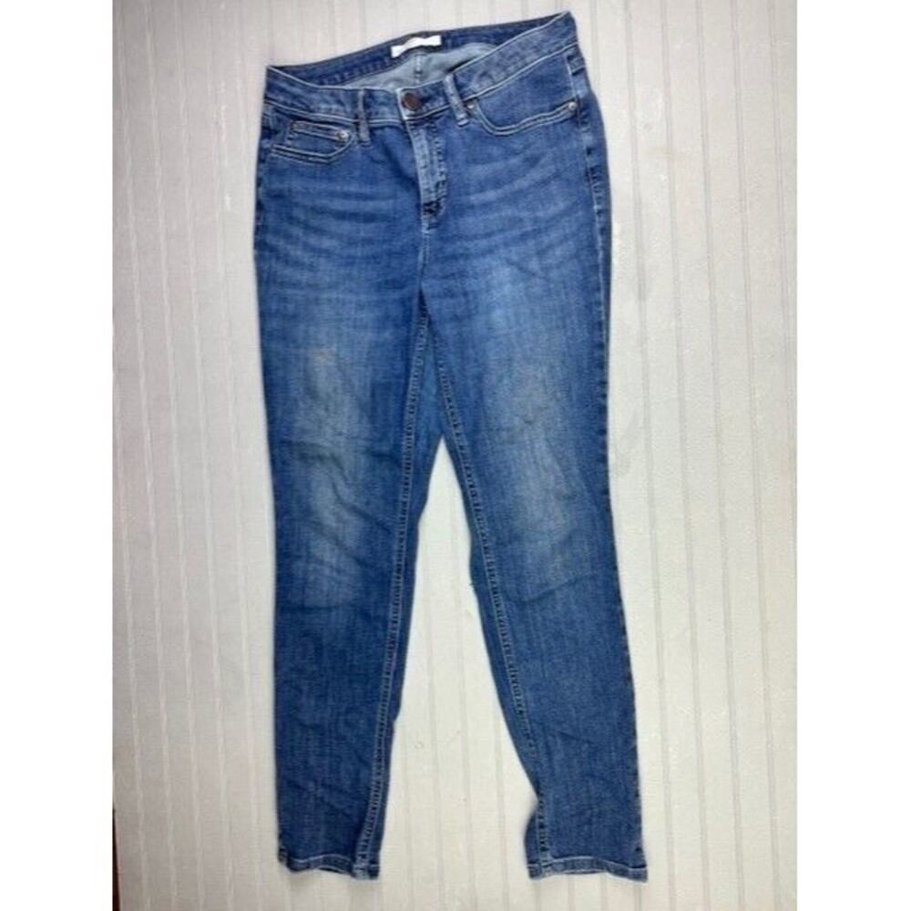 Lauren Conrad Size 10 Womens Jeans Skinny Mid Rise Stretch Med Wash